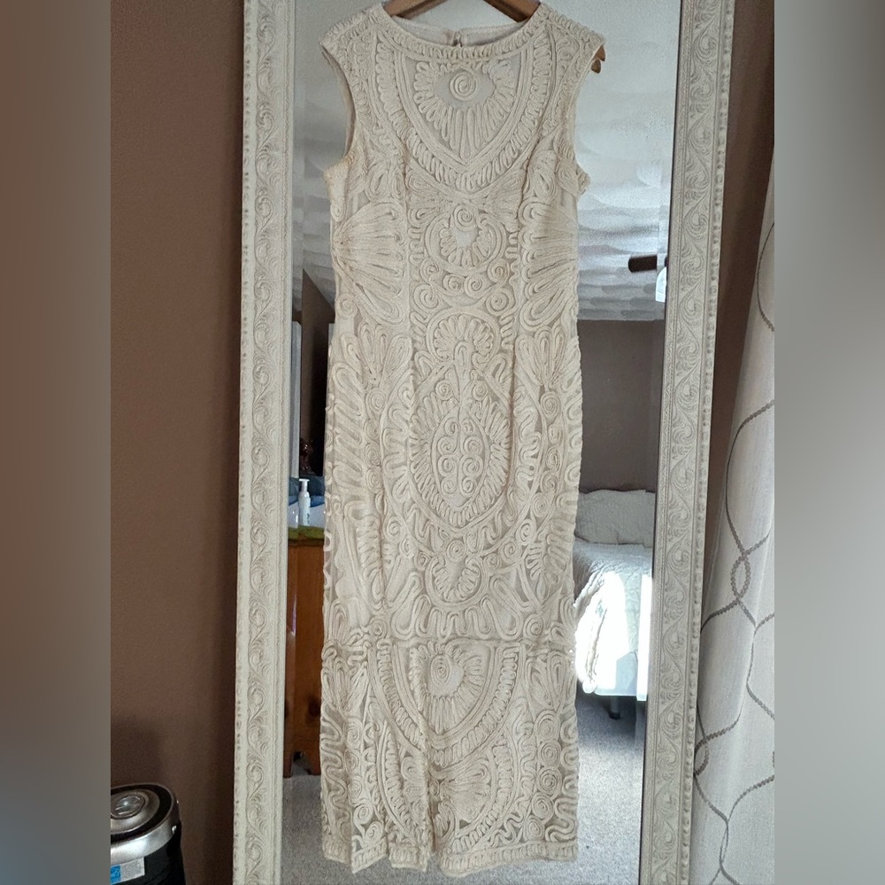JS Collections size 14 white dress